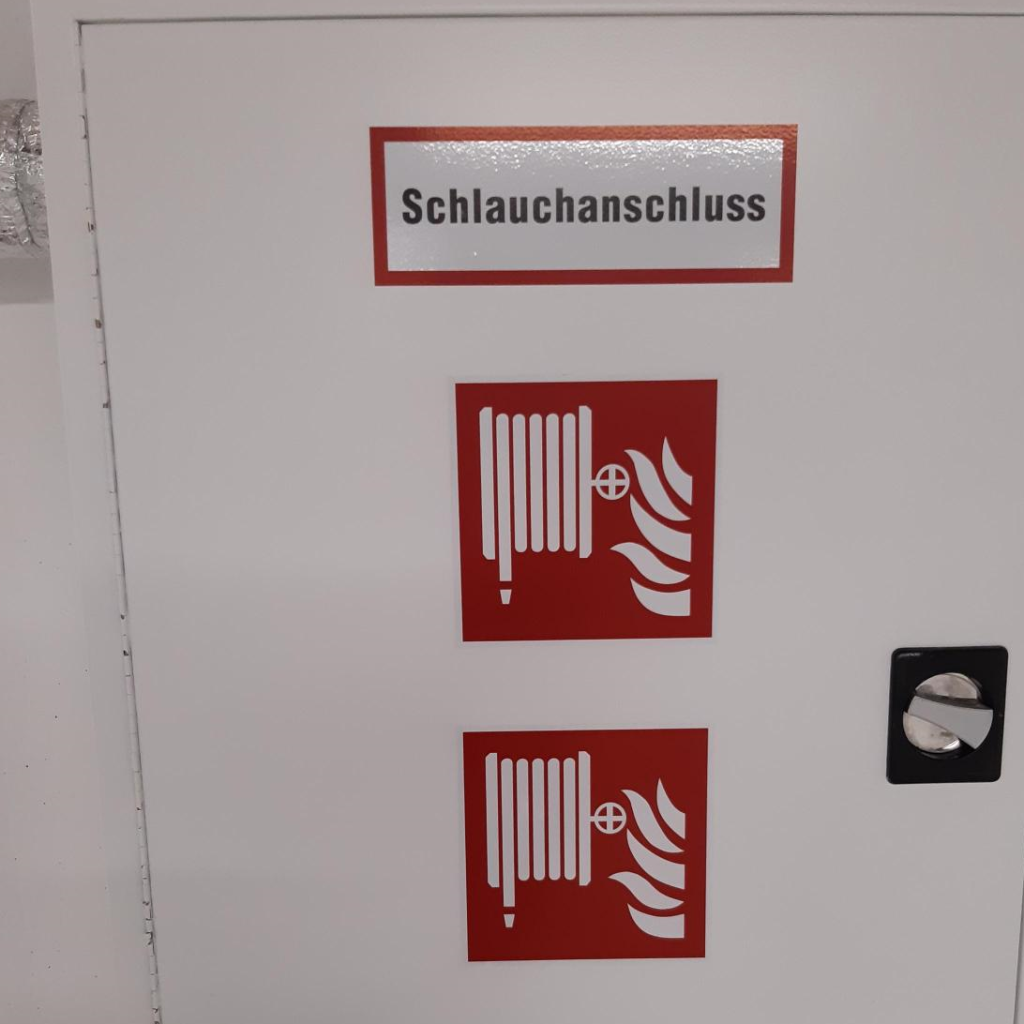 Brandschutz-Hoppala: Schlauchanschlusskasten